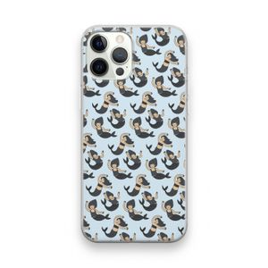 Zeemeermin: iPhone 12 Pro Transparant Hoesje