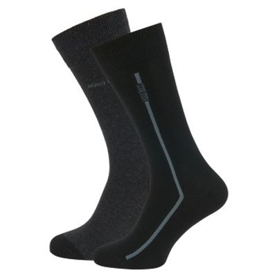 BOSS 2 stuks Logo Line Sock * Actie *