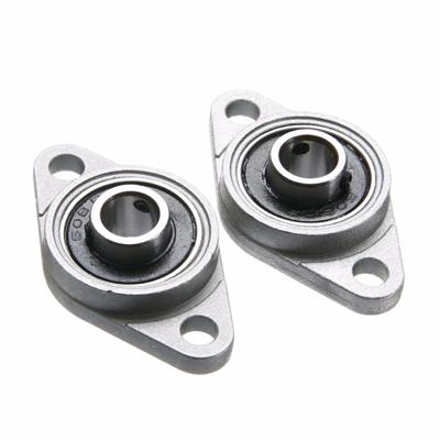 2 stuks Diamond KFL-08 000 001 Lagerhuis zink legering miniatuur behuizing lager 3D-printer accessoires universeel grootte: KFL001 (inwendige diamete