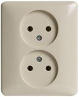 Peha Inbouw stopcontact PEHA dubbel creme - 4602012