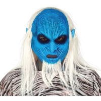White walker zombie horror masker van latex - thumbnail