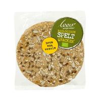 Leev Spelt qrackers volkoren & lijnzaad bio Leev Spelt qrackers volkoren & lijnzaad bio