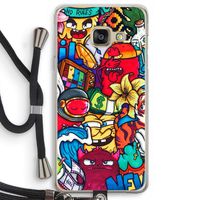 No Rules: Samsung Galaxy A3 (2016) Transparant Hoesje met koord