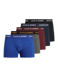 Jack & Jones 5-Pack heren boxershorts - Black Navy blazer