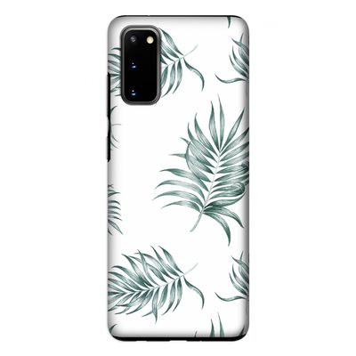 Simple leaves: Samsung Galaxy S20 Tough Case