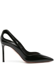 Aquazzura escarpins Sheeva 85 mm en cuir - Noir