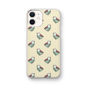 Vogeltjes: iPhone 12 mini Transparant Hoesje