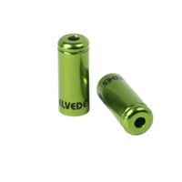 Elvedes Kabelhoedje 5mm aluminium groen (10st) - thumbnail