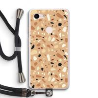 Terrazzo N°17: Pixel 3 XL Transparant Hoesje met koord