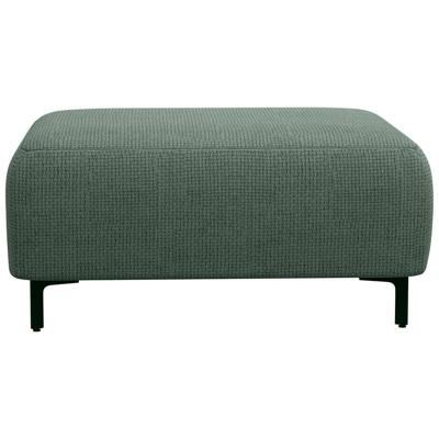 Leen Bakker - Hocker Elsa - Eden - Salie - Stof - Groen - 77x99x45 Cm