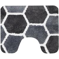 Dutch House Rennes toiletmat 60x50cm grijs