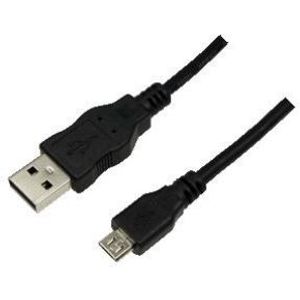 LogiLink 0.60m USB A-USB Micro B USB-kabel 0,60 m USB 2.0 Micro-USB B Zwart