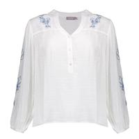 Geisha Blouse Embro 63069-14 Blouse 0 White