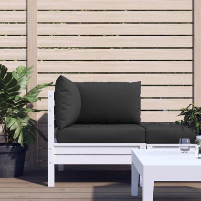 Palletkussens 3 st oxford stof zwart