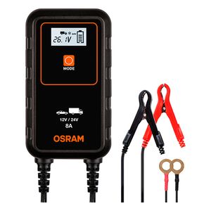 Osram acculader 12/24 volt 8 ampère 75OEBCS908