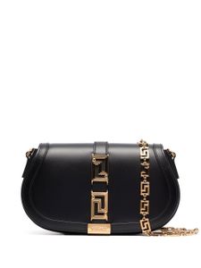 Versace sac porté épaule Greca Goddess - Noir