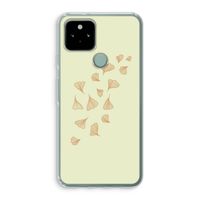 Falling Leaves: Google Pixel 5 Transparant Hoesje