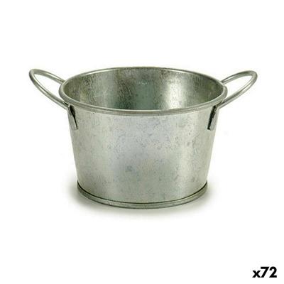 Grondlegger Ibergarden Zilverkleurig Zink Kubus 17,8 x 8 x 12,3 cm (72 Stuks)