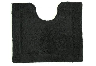 Wicotex toiletmat 50 x 60 cm uni zwart