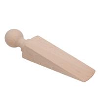 Deurstopper/deurwig - beukenhout - beige - 17 x 4 x 3 cm Deurstopper/deurwig - beukenhout - beige - 17 x 4 x 3 cm