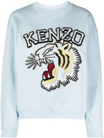 Kenzo sweat Varsity Jungle Tiger à logo brodé - Bleu