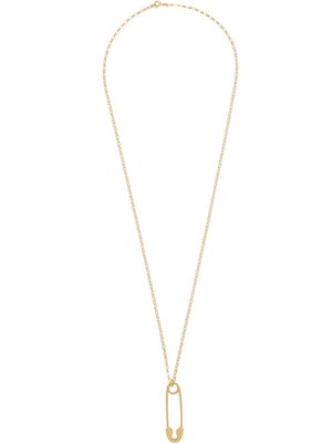 True Rocks collier long à pendentif épingle à nourrice - Or
