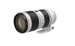 Canon EF 70-200 mm F 2.8 L IS III USM MILC/SLR Telelens Zwart, Wit