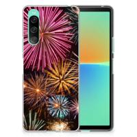 Sony Xperia 10 V | Sillicone Back Cover | Vuurwerk