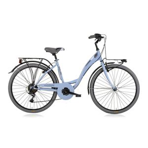 MBM Damesfiets Agora 26 Inch 43 cm Dames 6V V-Brakes Lichtblauw