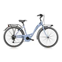 MBM Damesfiets Agora 26 Inch 43 cm Dames 6V V-Brakes Lichtblauw - thumbnail