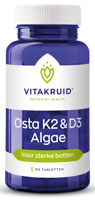 Vitakruid Osta K2 & D3 Algae Tabletten