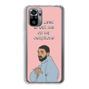 Hotline bling: Xiaomi Redmi Note 10S Transparant Hoesje