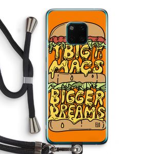 Big Macs Bigger Dreams: Huawei Mate 20 Pro Transparant Hoesje met koord