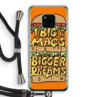Big Macs Bigger Dreams: Huawei Mate 20 Pro Transparant Hoesje met koord