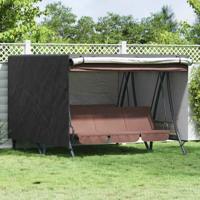 Hoes voor buitenschommel 250 x 250 x 160 cm 210D Oxford Stof