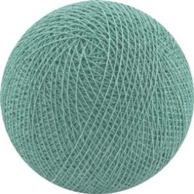 25 losse Cotton Ball's (Zeegroen)