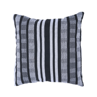 Tropilex Kussen 'Comfort' Black White - Zwart