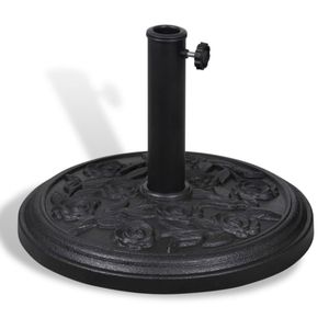 VidaXL Parasolvoet rond hars