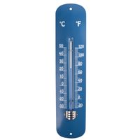 Esschert Design Blauwtinten Thermometer Zink - thumbnail
