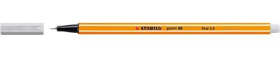 STABILO point 88 fineliner, lichtgrijs
