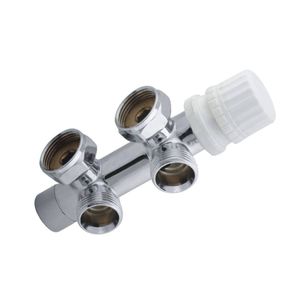 Thermostatisch 3/4 Onderblok Haaks Aqua Splash