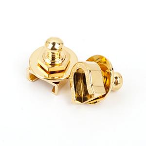 Fender straplocks goud zonder buttons (set van 2)