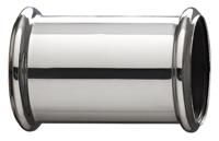 Unimatch koppelstuk buisverbinder voor vloerbuis 32 mm chroom