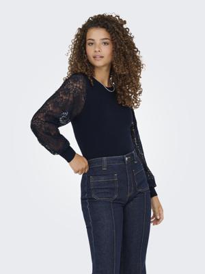 Only Onlperry Life Ls Mix O-neck Knt Trui Night Sky