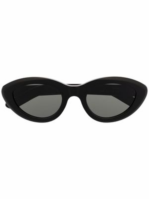 Retrosuperfuture lunettes de soleil à monture papillon - Noir