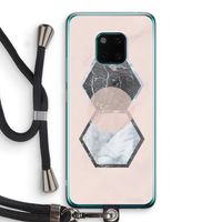 Creatieve toets: Huawei Mate 20 Pro Transparant Hoesje met koord