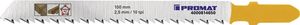 Promat Decoupeerzaagblad | totale lengte 100 mm | tandverdeling 2,5 mm dikte 1,45 mm | HCS | 5 stuks / kaart - 4000814650 - 4000814650