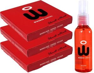 Wingman Aanbieding: 3 X 12 Condooms En GRATIS Lube 100ml