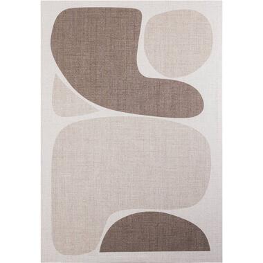 Schilderij Abstract indoor garden canvas 100x70 cm - Leen Bakker