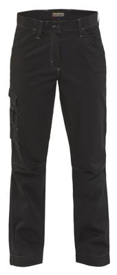 Blåkläder Dames Service Werkbroek 71901835 | Zwart | Maat 44 - 7330509277096